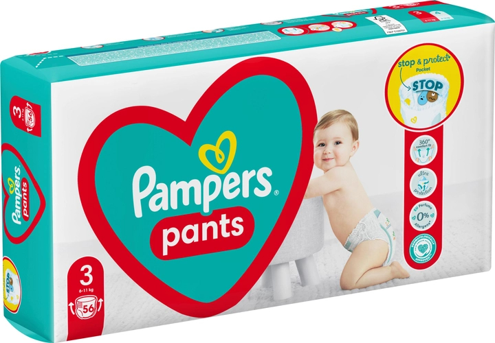 pampers pans 3 56 szt