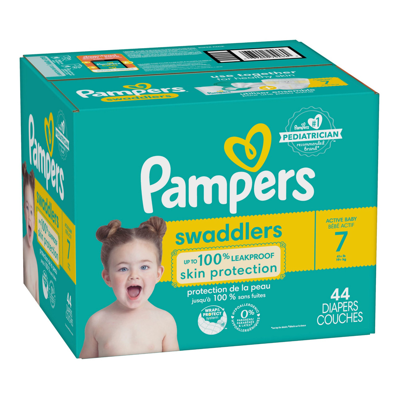 pampers bebe white