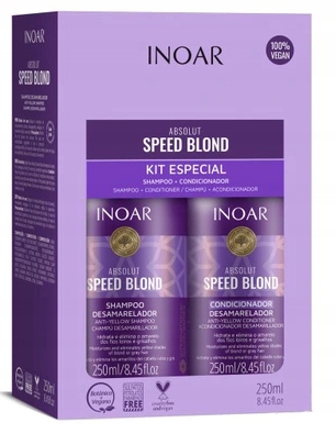 szampon i odżywka inoar speed blond ceneo