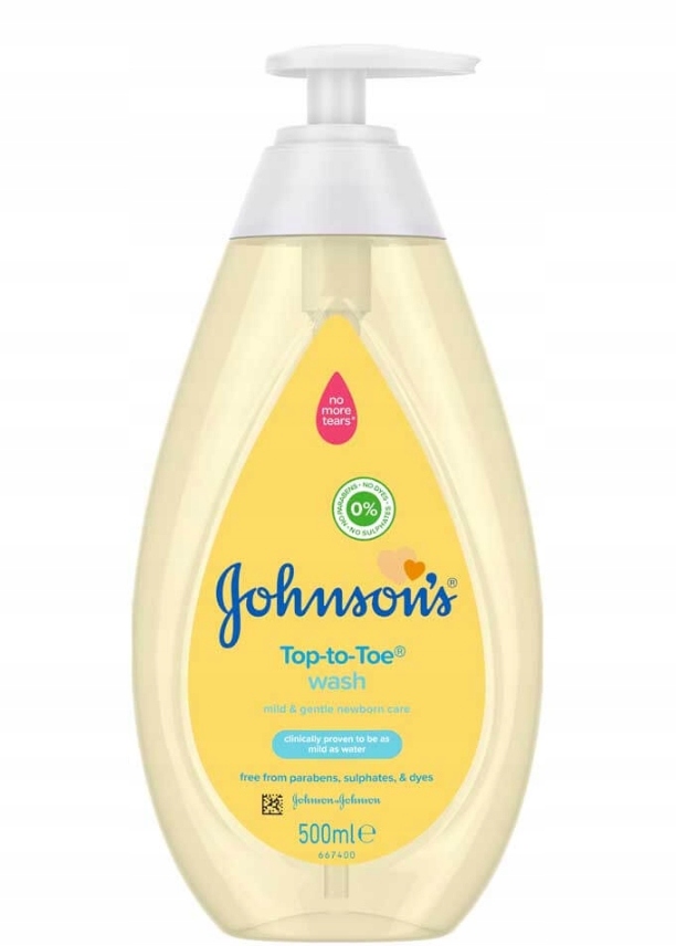 johnsons baby triple baby protection szampon z pompką dla dzieci