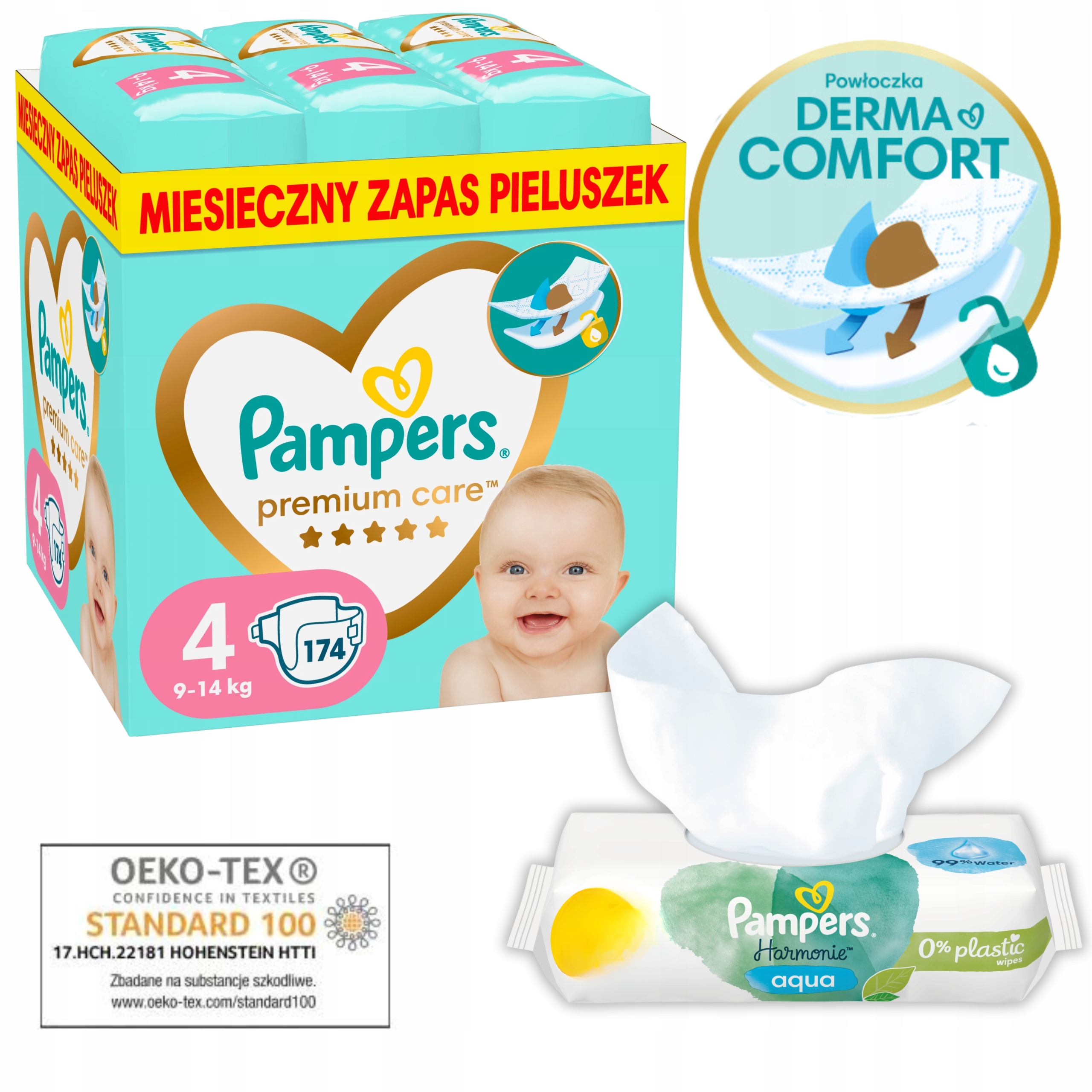 pieluszki pampers z gratisem