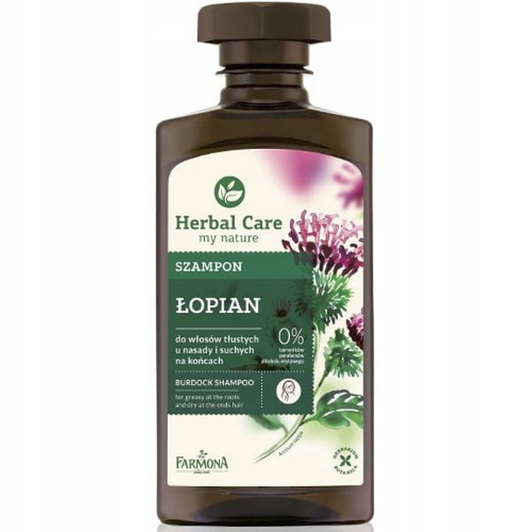 herbal care łopian szampon opinie