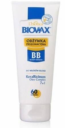 biovax do włosów blond bb odżywka 200 ml