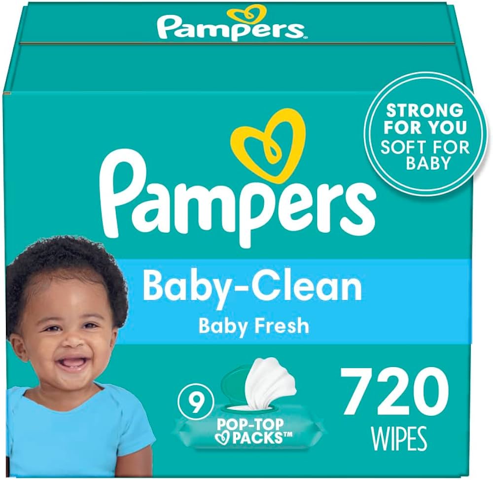 pampers fresh clean baby scent