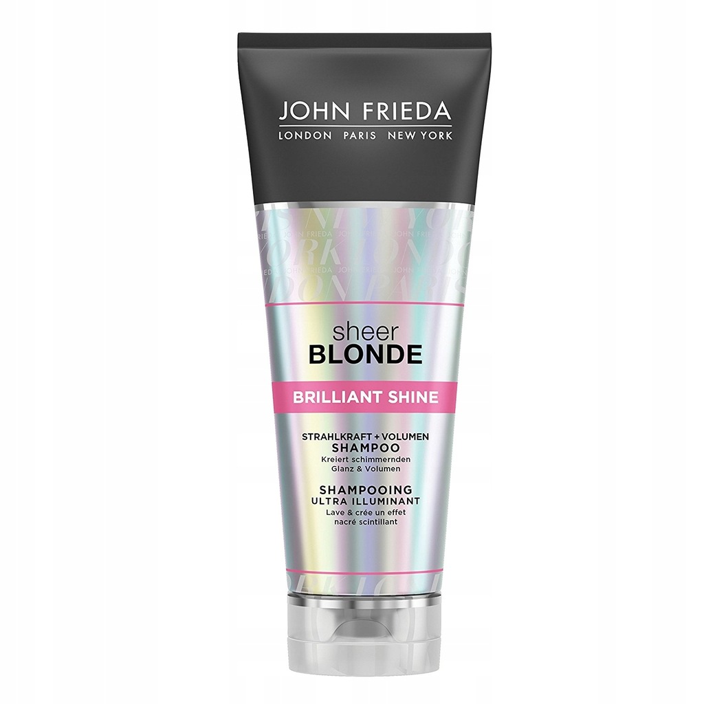 john frieda szampon rozświetlający z perłami blond