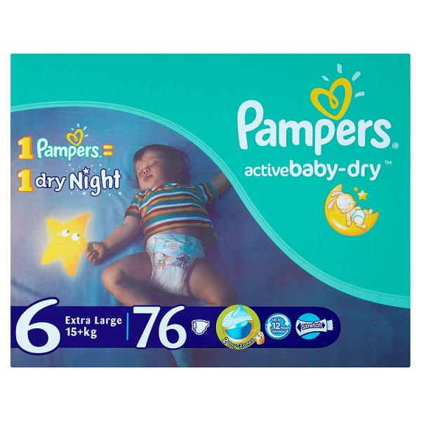 pieluchy pampers na noc