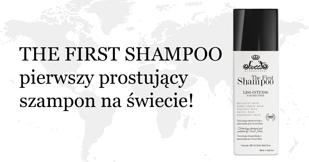 the first shampoo szampon prostujący włosy