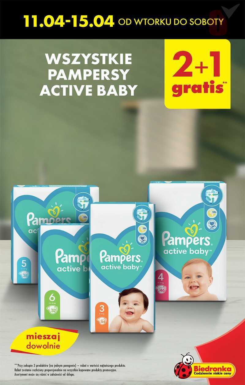 pieluchy pampers 2 promocjaq