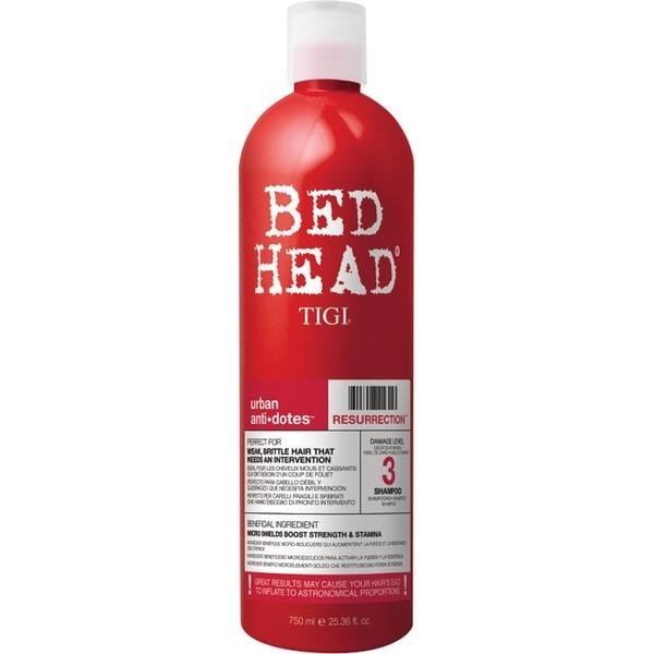 tigi bed head szampon czerwony