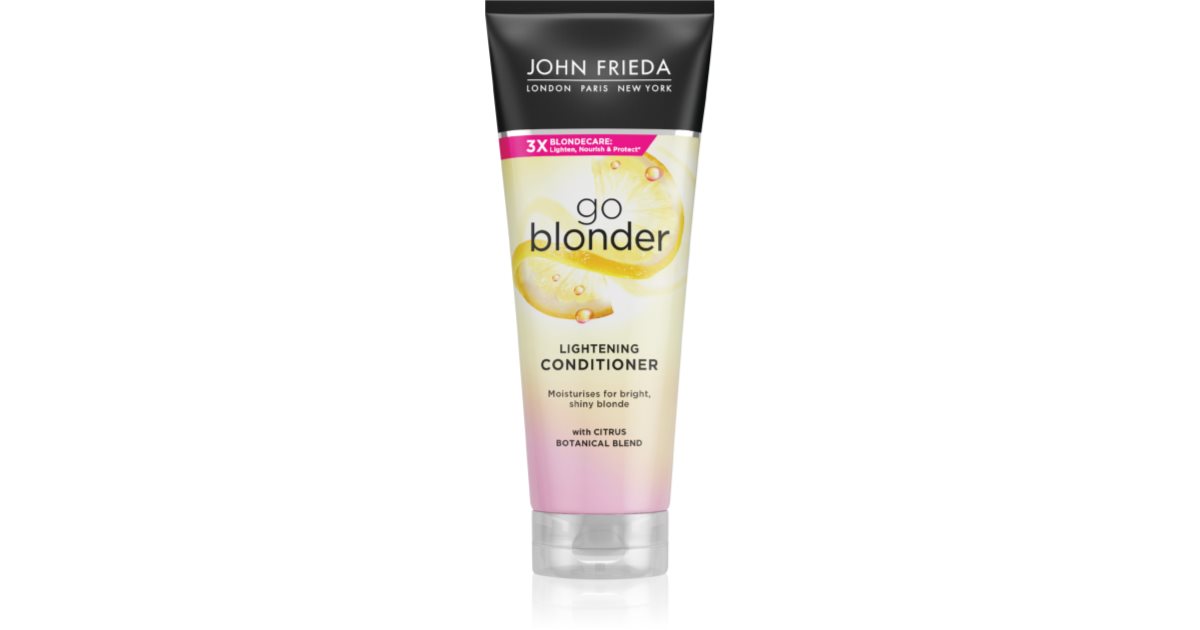 john frieda rozjaśniająca odżywka do włosów blond