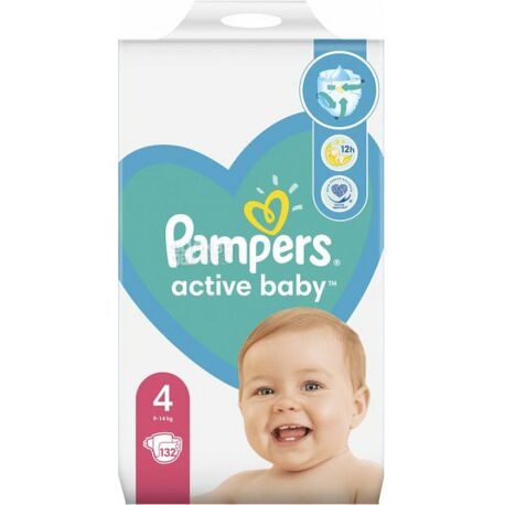 pampers active baby 4 132