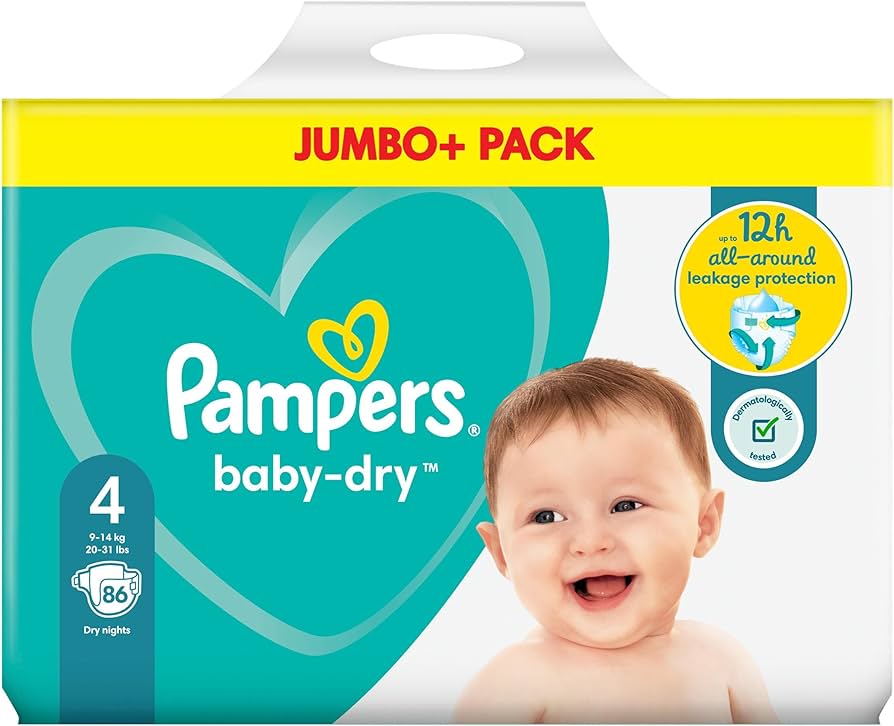 pampers mega pack 4