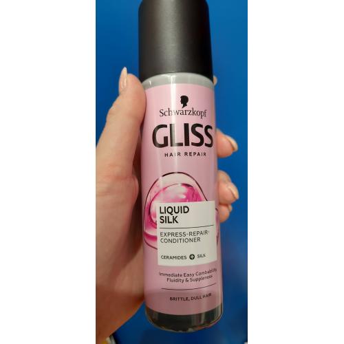 gliss kur liquid silk ekspresowa odżywka regenerująca do włosów wizaz