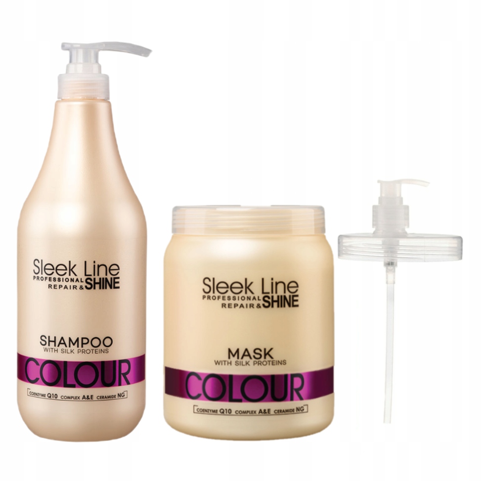 sleek line szampon colour allegro