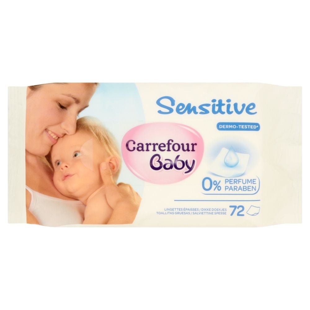 carrefour chusteczki nawilżane pampers sensitive