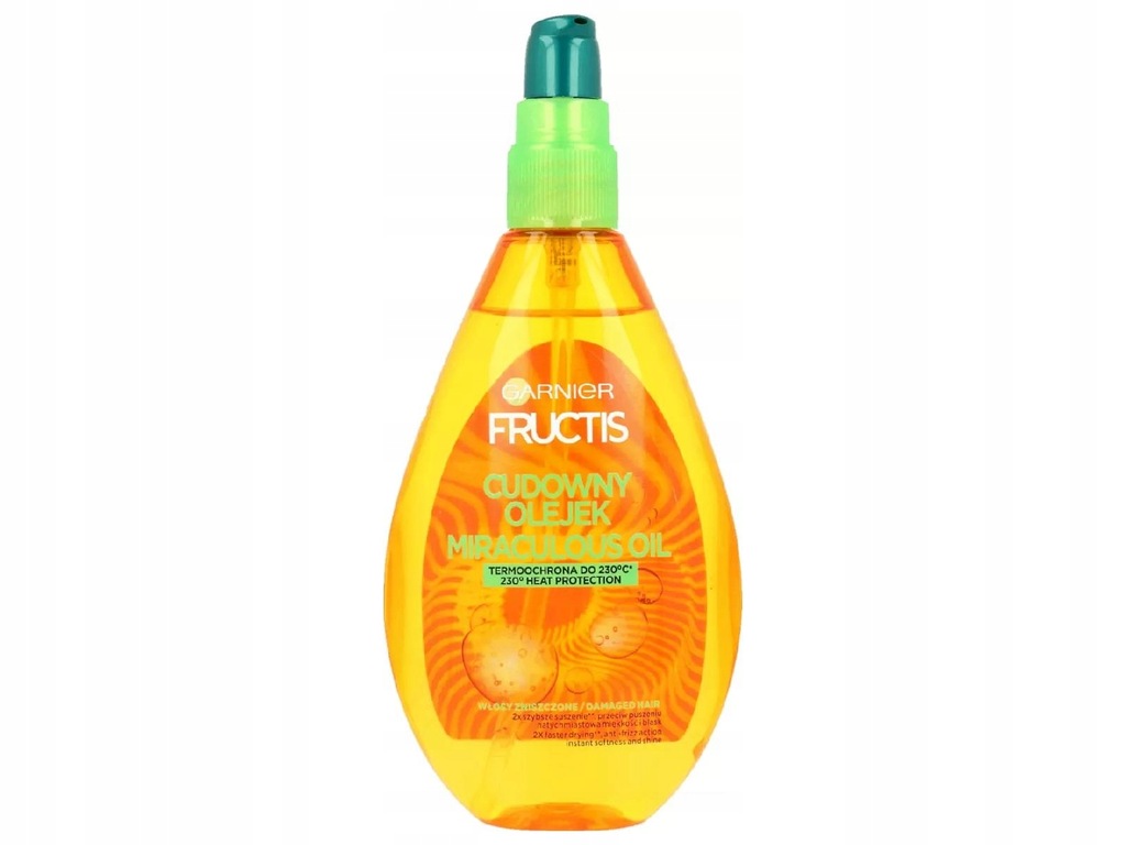 garnier fructis cudowny olejek do włosów ean