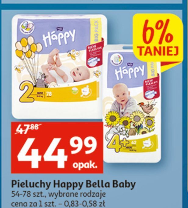 auchan pieluchy happy