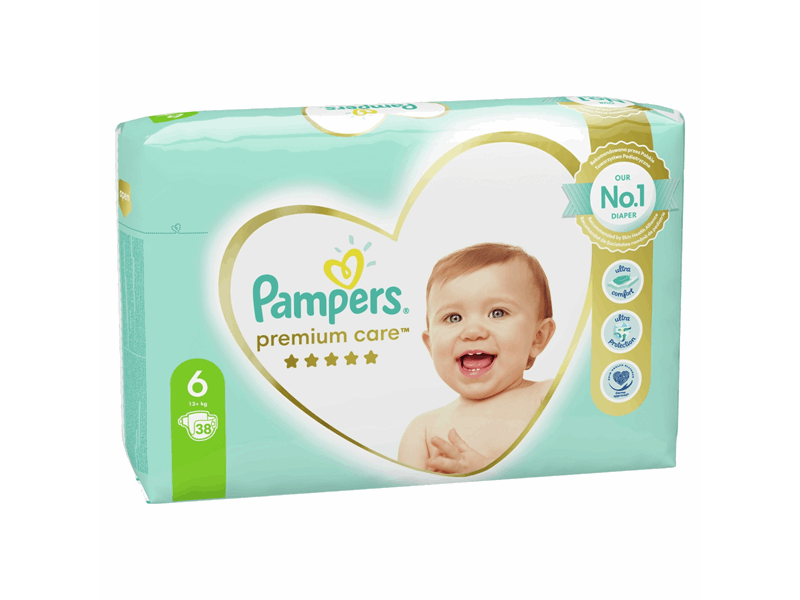 pieluchy pampers premium care 6