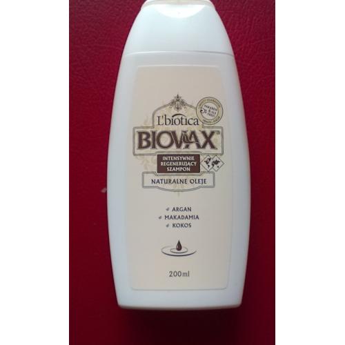 lb biovax szampon argan makadamia