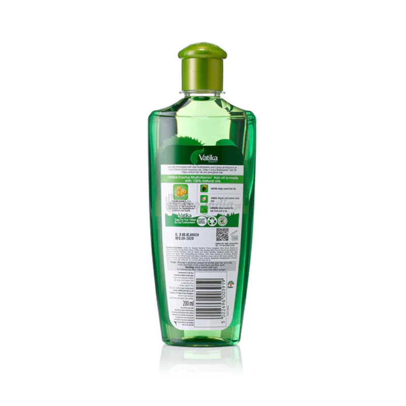 dabur vatika cactus oil olejek do włosów