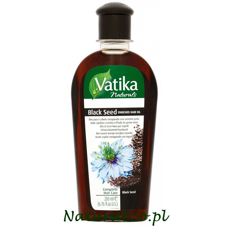 dabur vatika olejek do włosów z czarnuszką