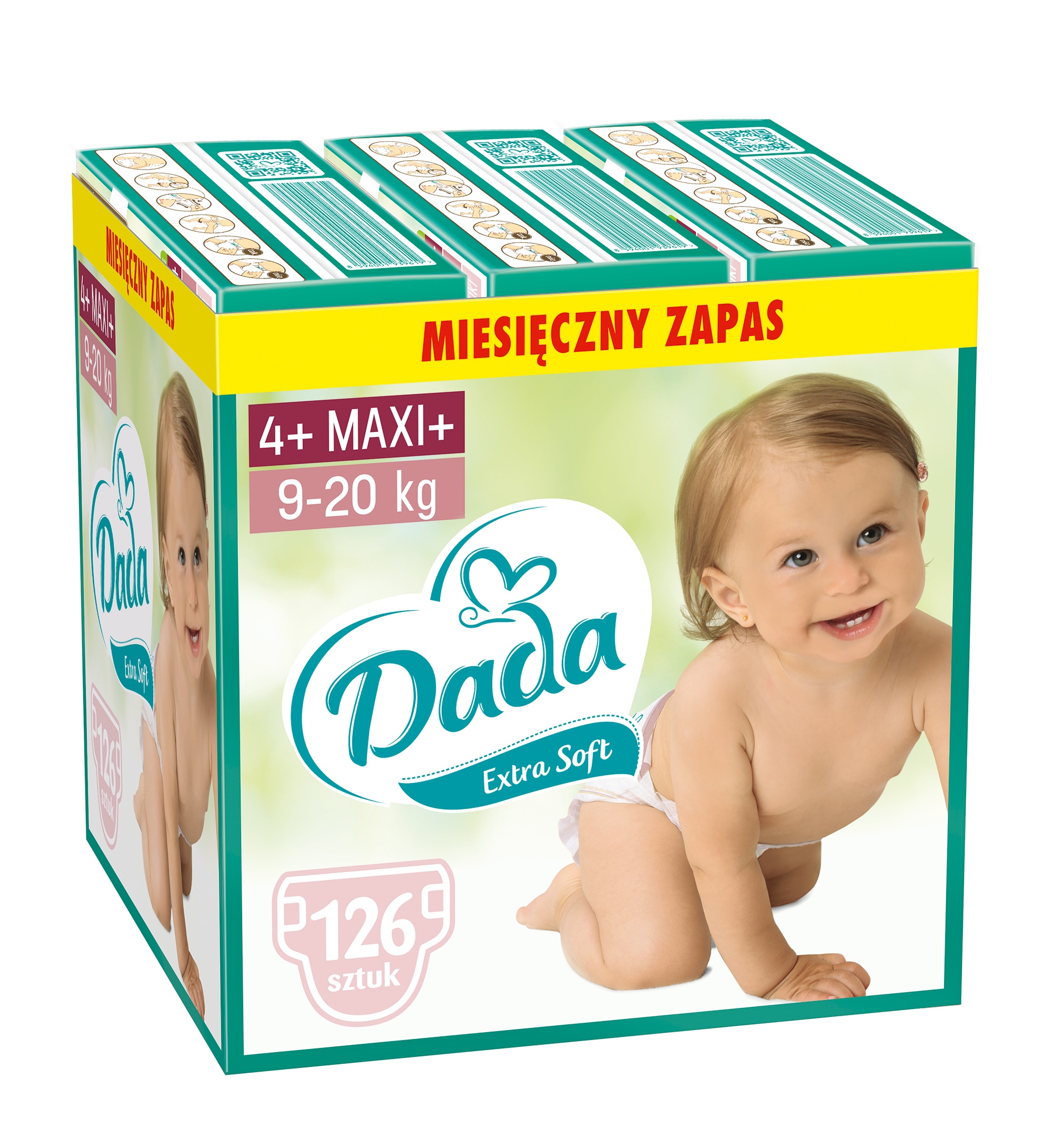 dada pieluchy 4 plus ekstra soft