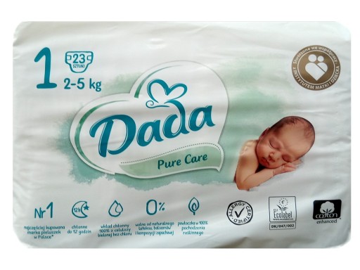 dada pieluchy od 5kg