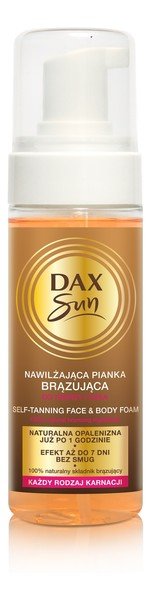 dax perfecta nawilżająca pianka brązująca