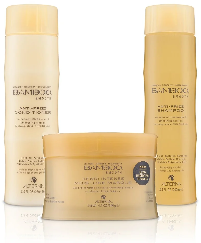 alterna bamboo smooth anti frizz szampon wygładzający 1000