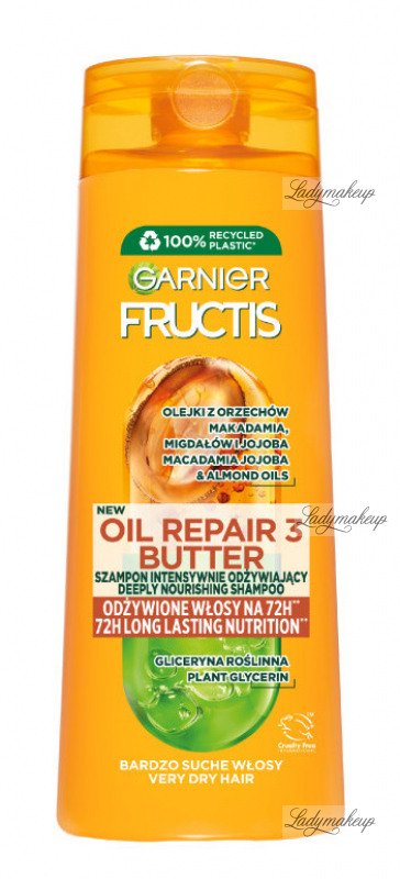 skład szampon garnier fructis oil repair 3