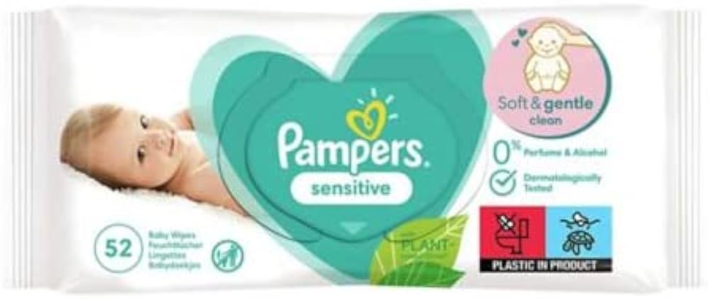 pampers new baby chusteczki nawilżane sensitive