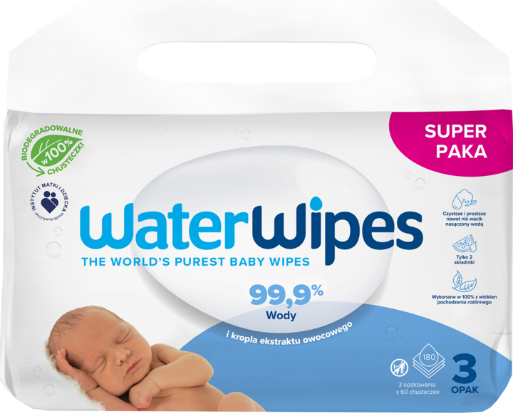 chusteczki waterwipes rossmann