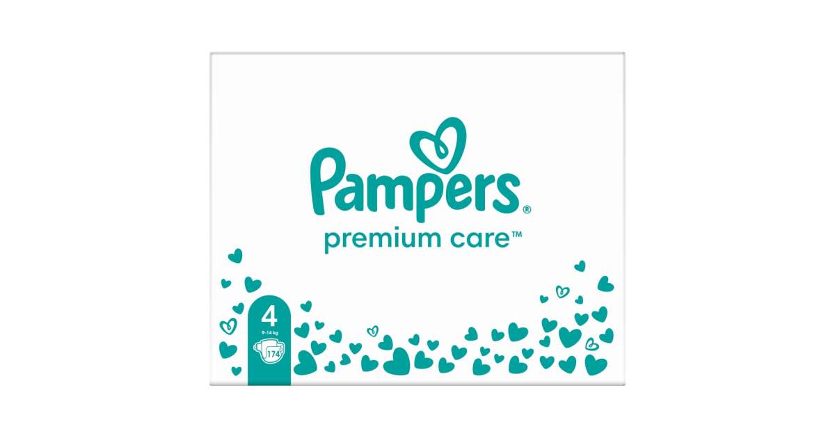 pampers premium care logo vector