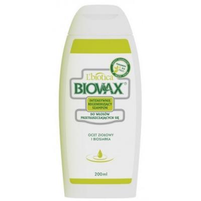 lbiotica biovax intensywnie regenerujący szampon do włosów blond hebe