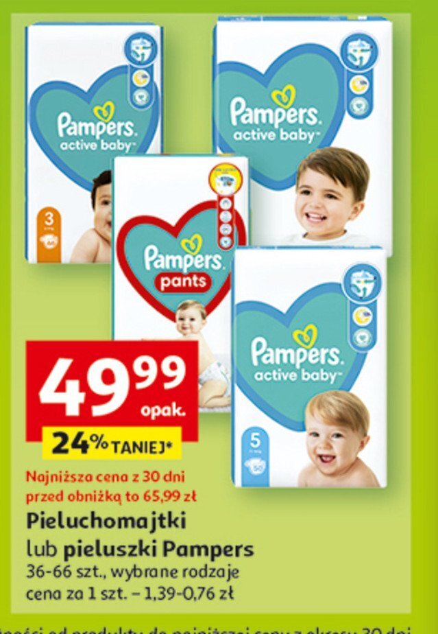 pampers 4 peluchomajtki auchan