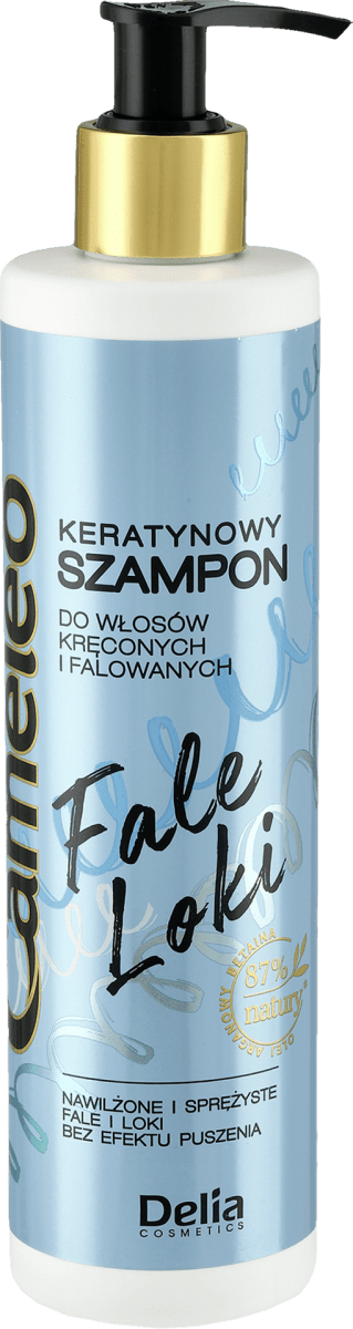 delia cameleo szampon keratynowy włosy kręcone 250 ml