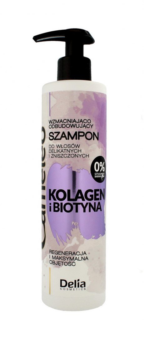 delia cosmetics cameleo bb szampon po prostowaniu