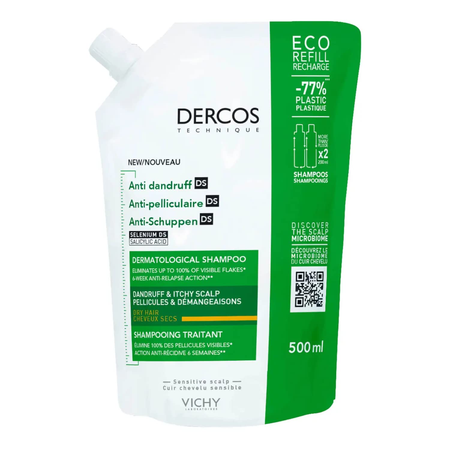 dercos anti dandruff vichy szampon