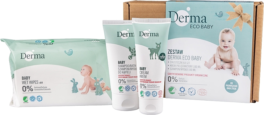 derma eco baby szampon mydło do kąpieli 150ml