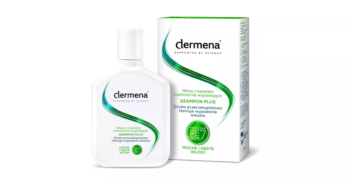 dermena plus szampon przeciwłupieżowy 200ml