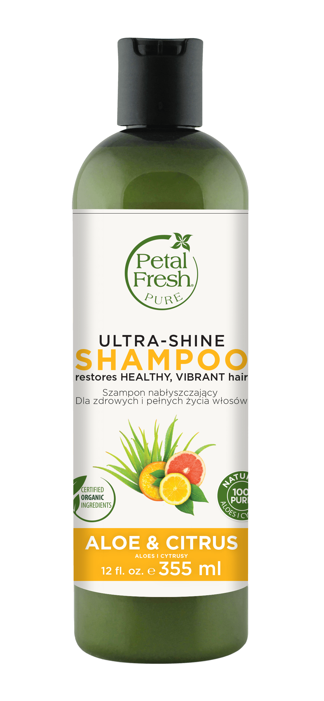 petal fresh organics rozjaśniający szampon do włosów