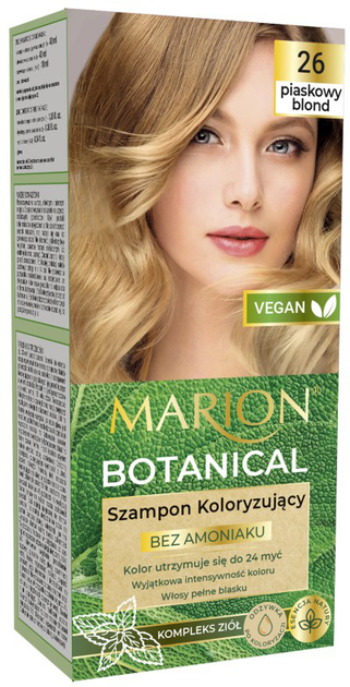 szampon koloryzujący piaskowy blond