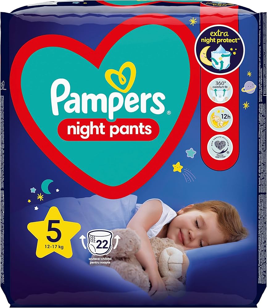 do kiedy pampers na noc