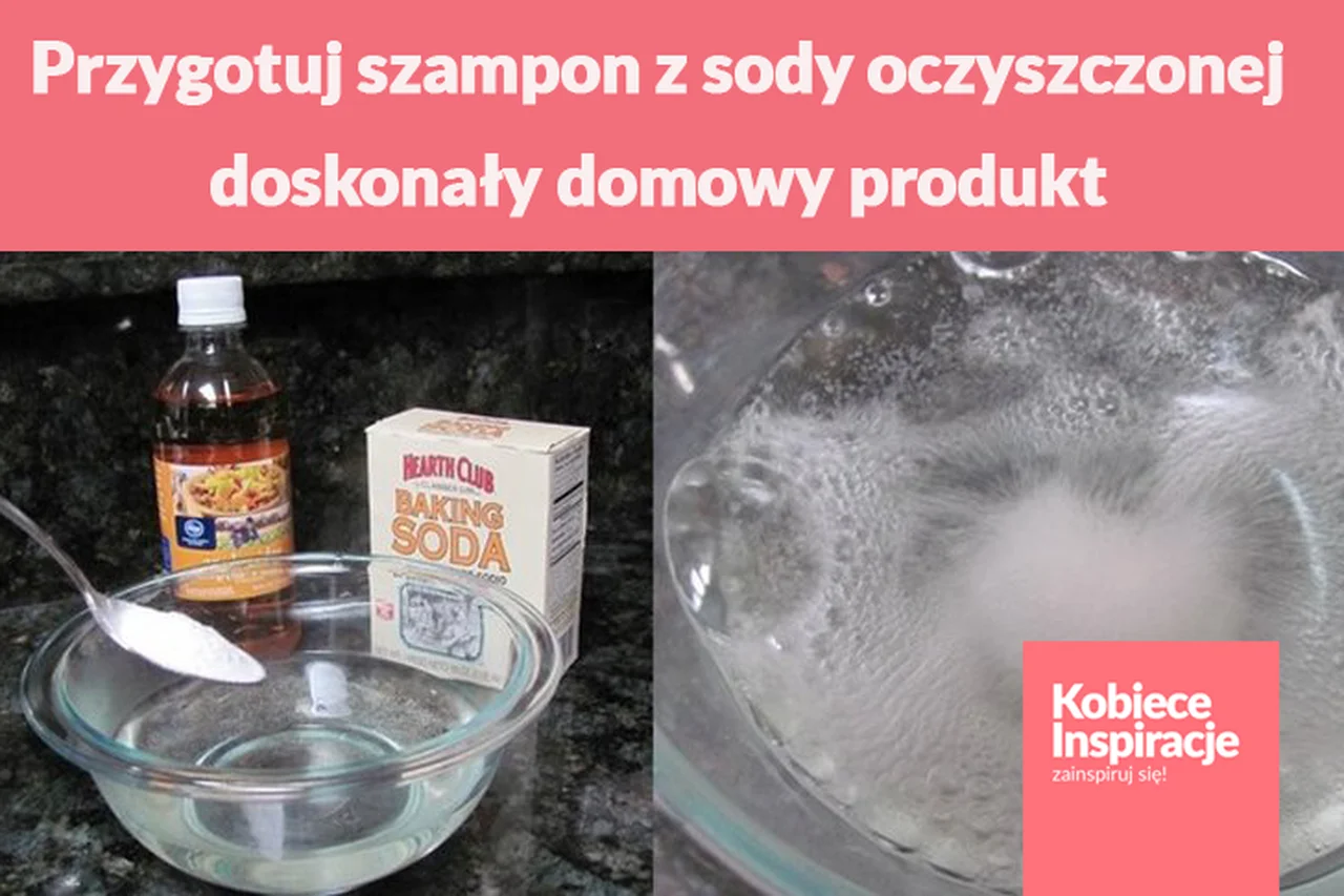 domowy szampon z sody