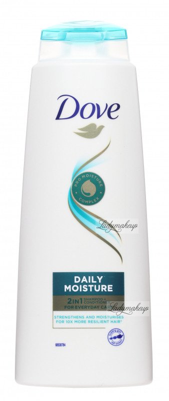 dove hair care szampon do włosów 2w1 daily therapy