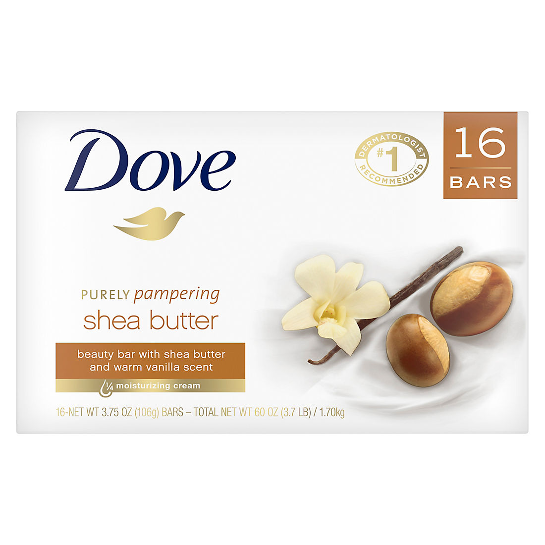 dove purely pampering