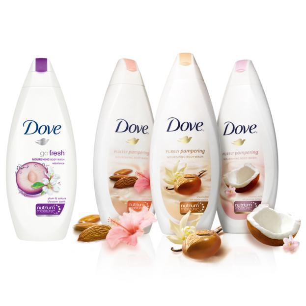 dove purely pampering żel pod prysznic