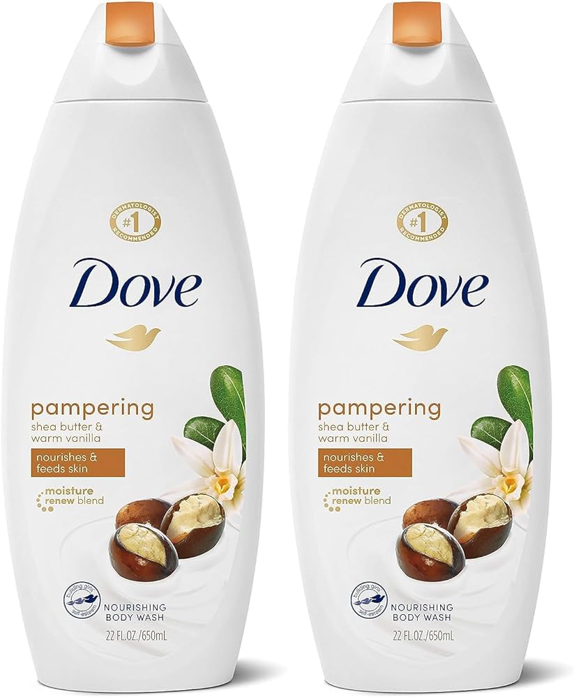 dove purely pampering nourishing shower gel-shea butter with warm vanilla