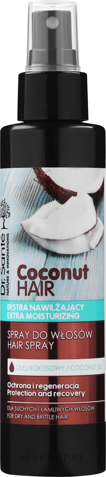 dr sante coconut hair ekstra nawilżający szampon opinie