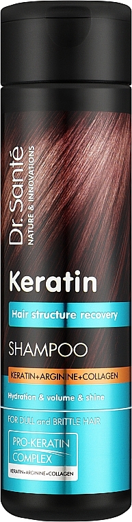 dr sante keratin hair szampon opinie